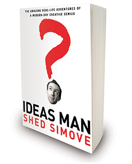 Ideas Man by author Shed Simove